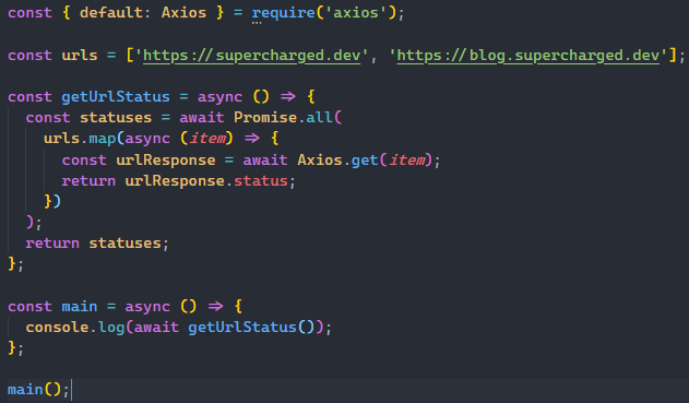 Using async-await in array iteration methods [JS]⌚